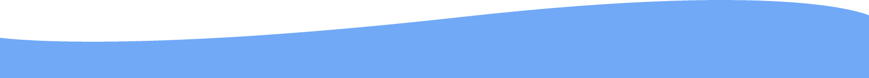 Decorative footer wave